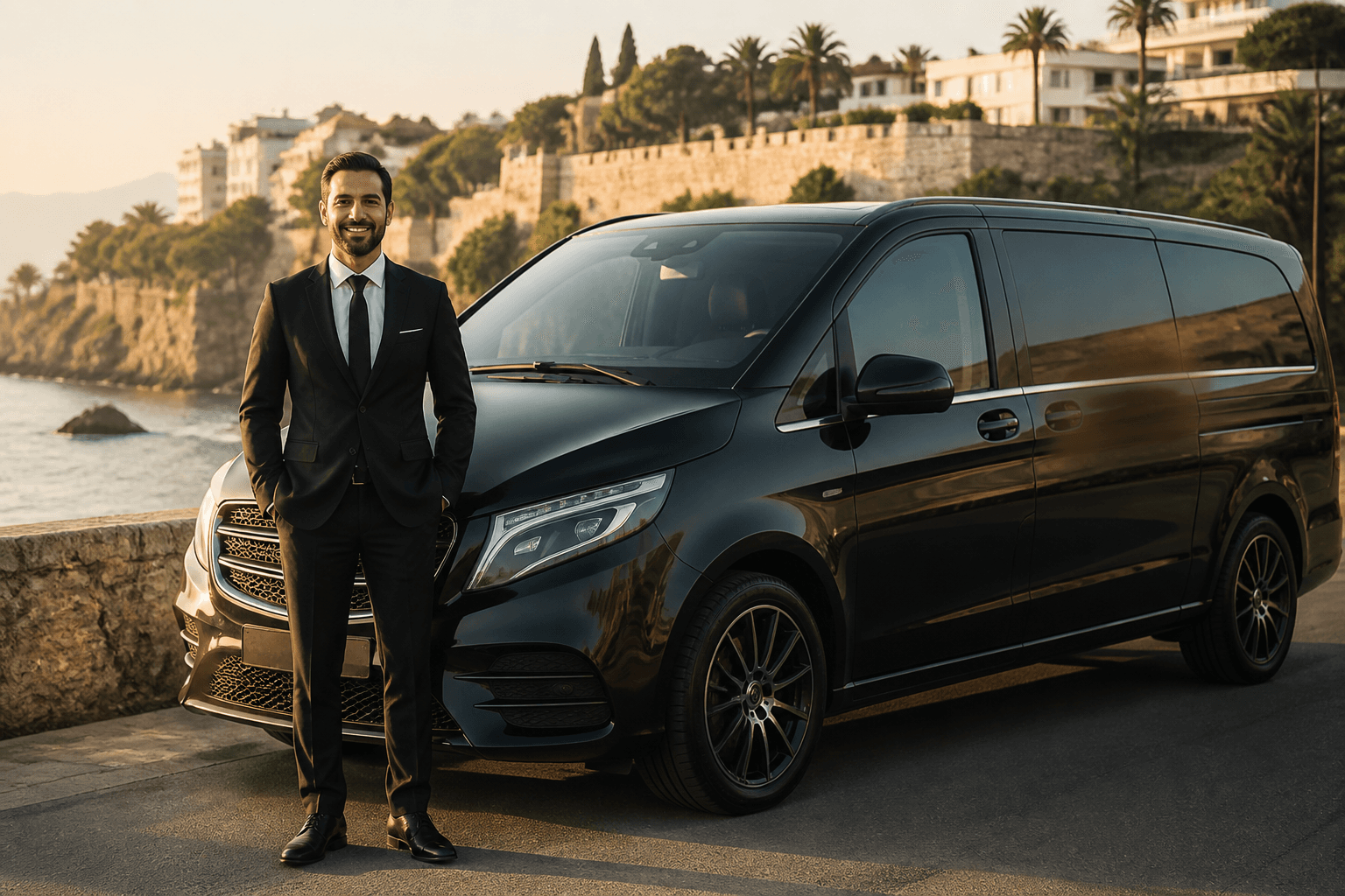 Profesyonel VIP şoför ve lüks transfer aracı